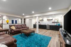 Basement for the whole family to enjoy in Leesburg