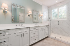 Bright and White Owner's Bathroom