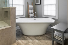 Elegant Primary Bath with all the Bells and Whistles