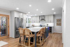 Polished Kitchen for A Social Gathering
